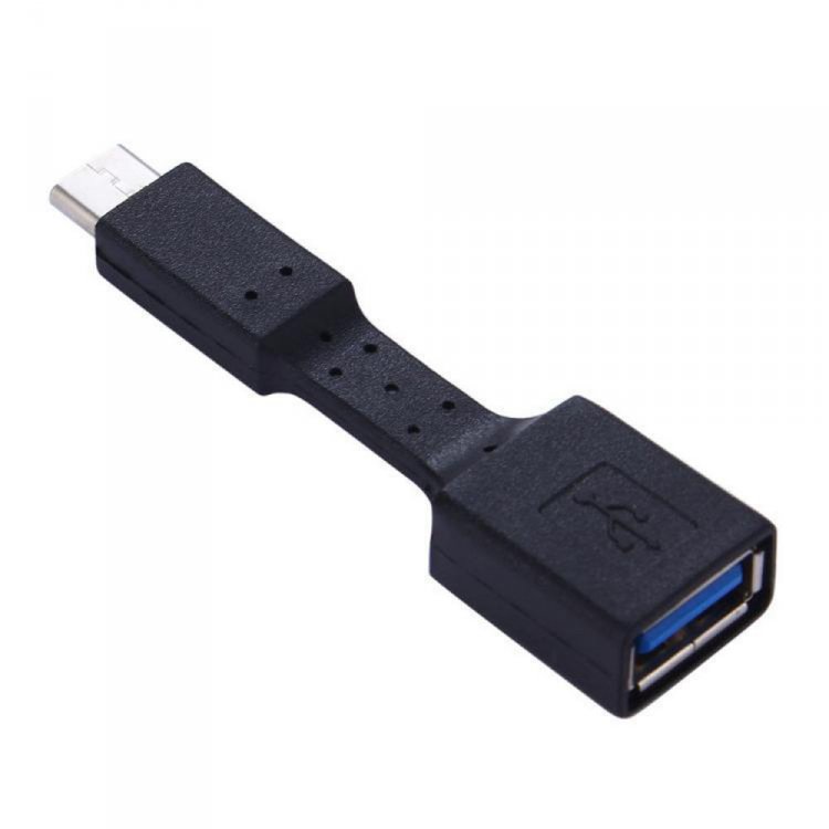OTG Cable - USB Micro Male to USB A female (type 1) - Click Image to Close
