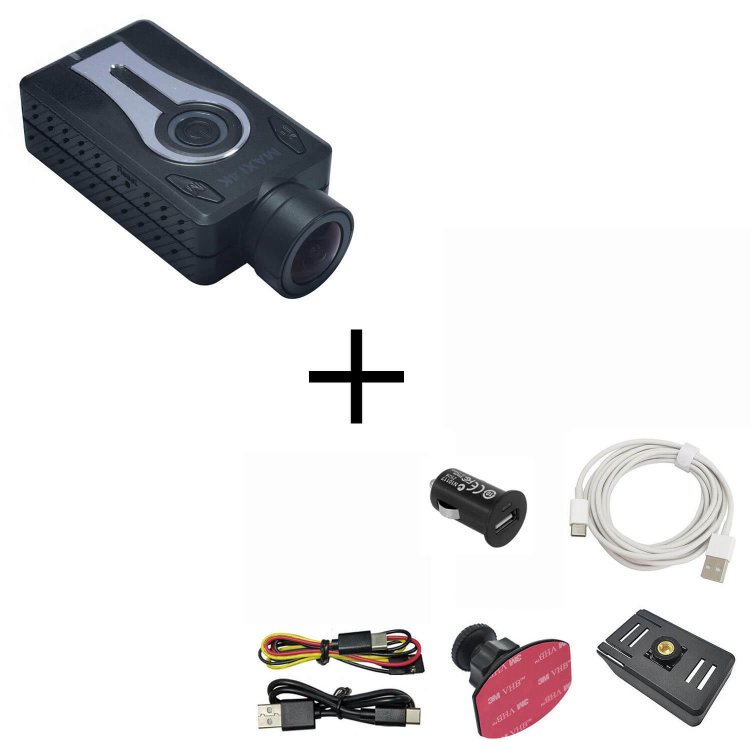 Mobius Maxi 4K Camera - Dashcam Version With Accessories - Click Image to Close