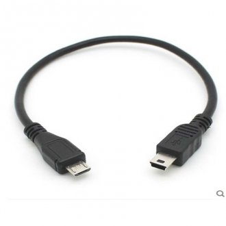 OTG Cable - USB Micro Male to USB Mini Male [A-USBOTG]